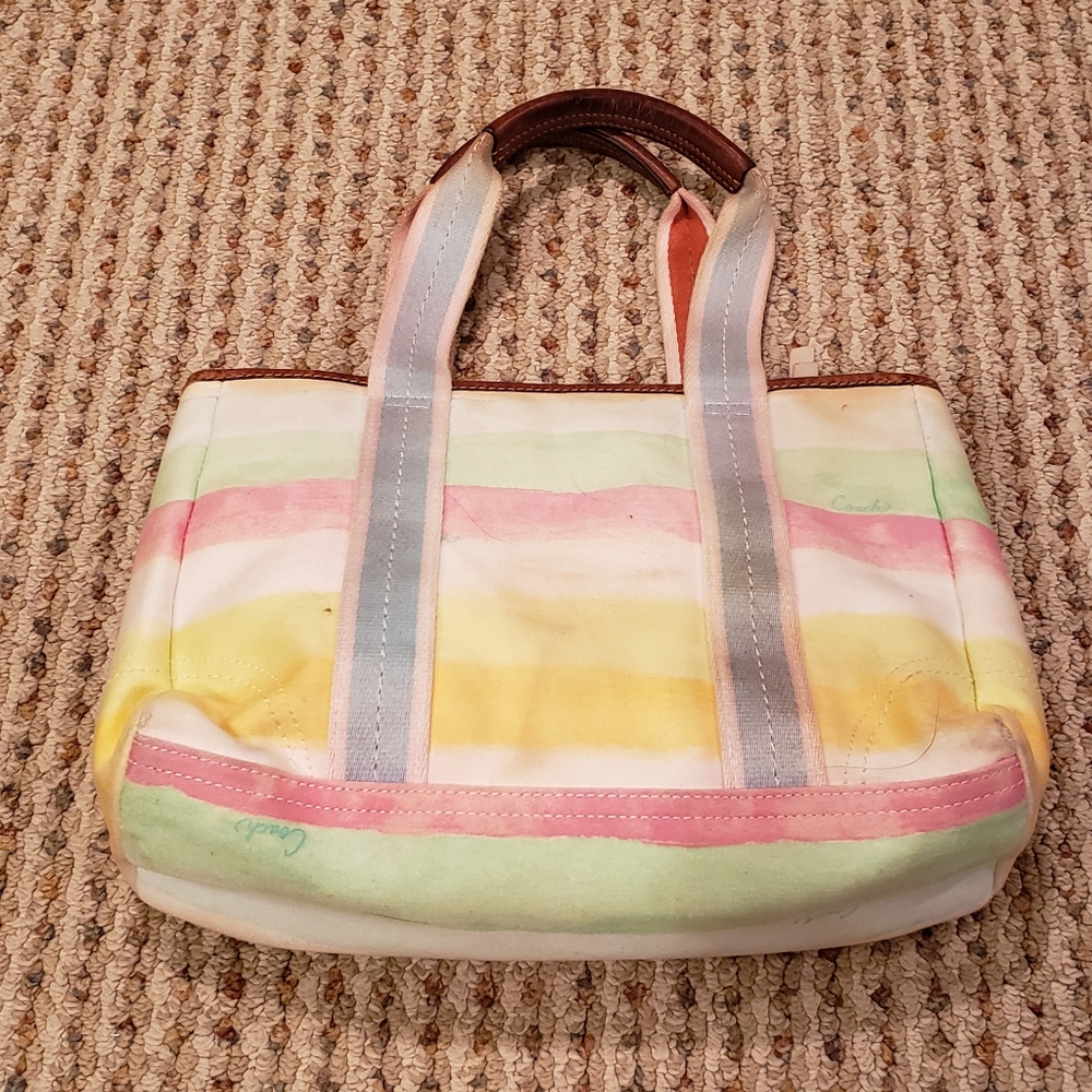 COACH - A0773-10925 Canvas Tote - Picture 6 of 6